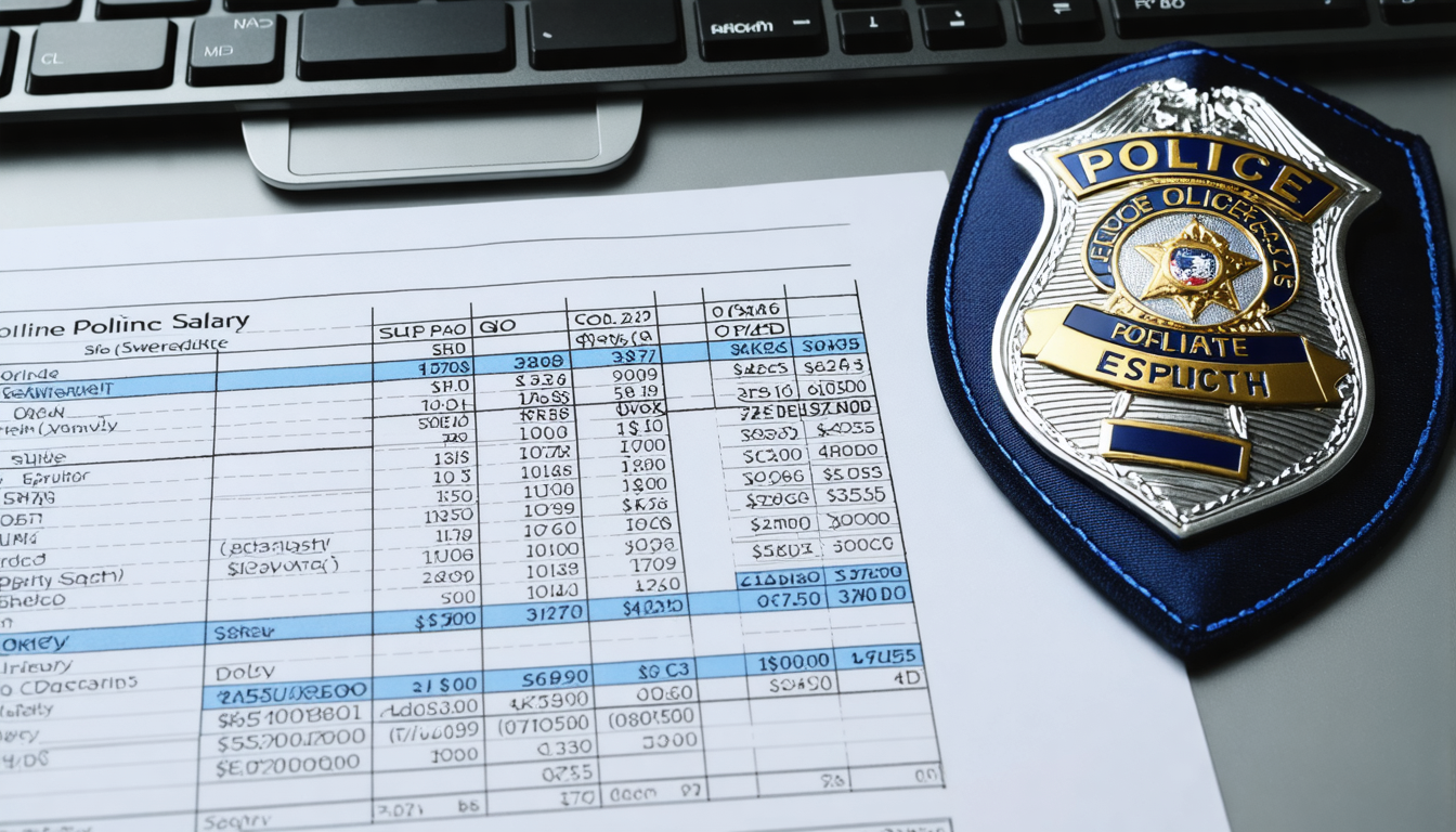 découvrez le salaire d’un policier en france : grilles indiciaires, primes, évolutions de carrière et facteurs qui influencent la rémunération dans la police nationale et municipale.