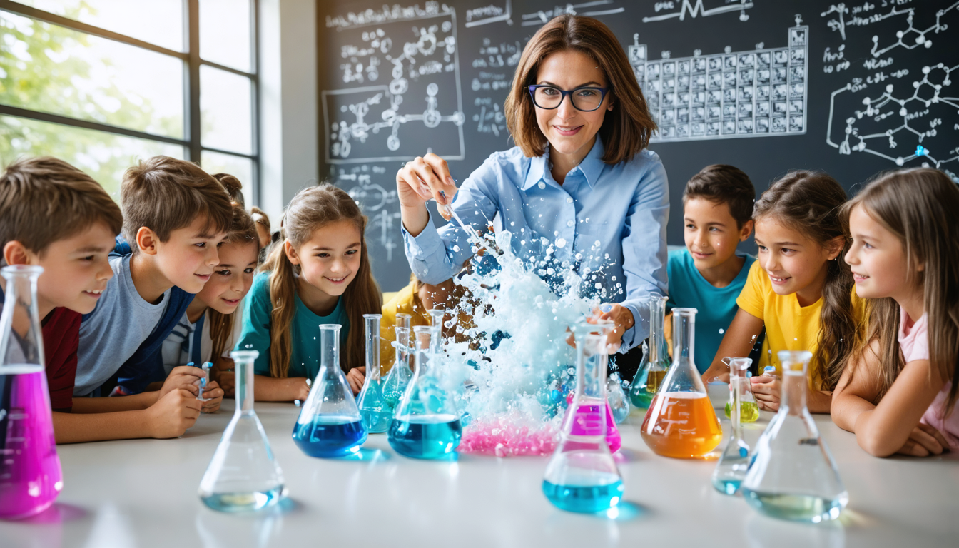découvrez des astuces amusantes et innovantes pour rendre les cours de chimie plus attrayants et dynamiques. rendez l'apprentissage captivant grâce à des idées ludiques et engageantes pour tous les niveaux !