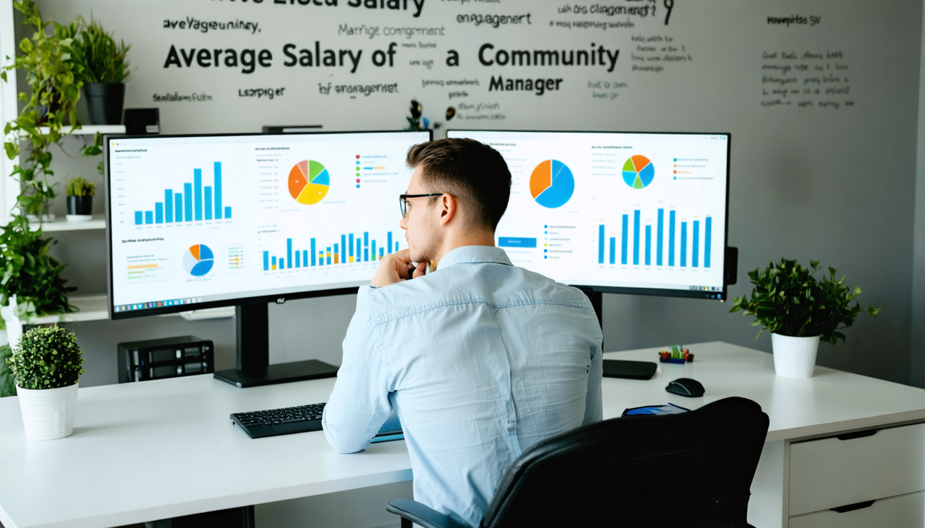 Le salaire moyen d&rsquo;un community manager : décryptage des rémunérations