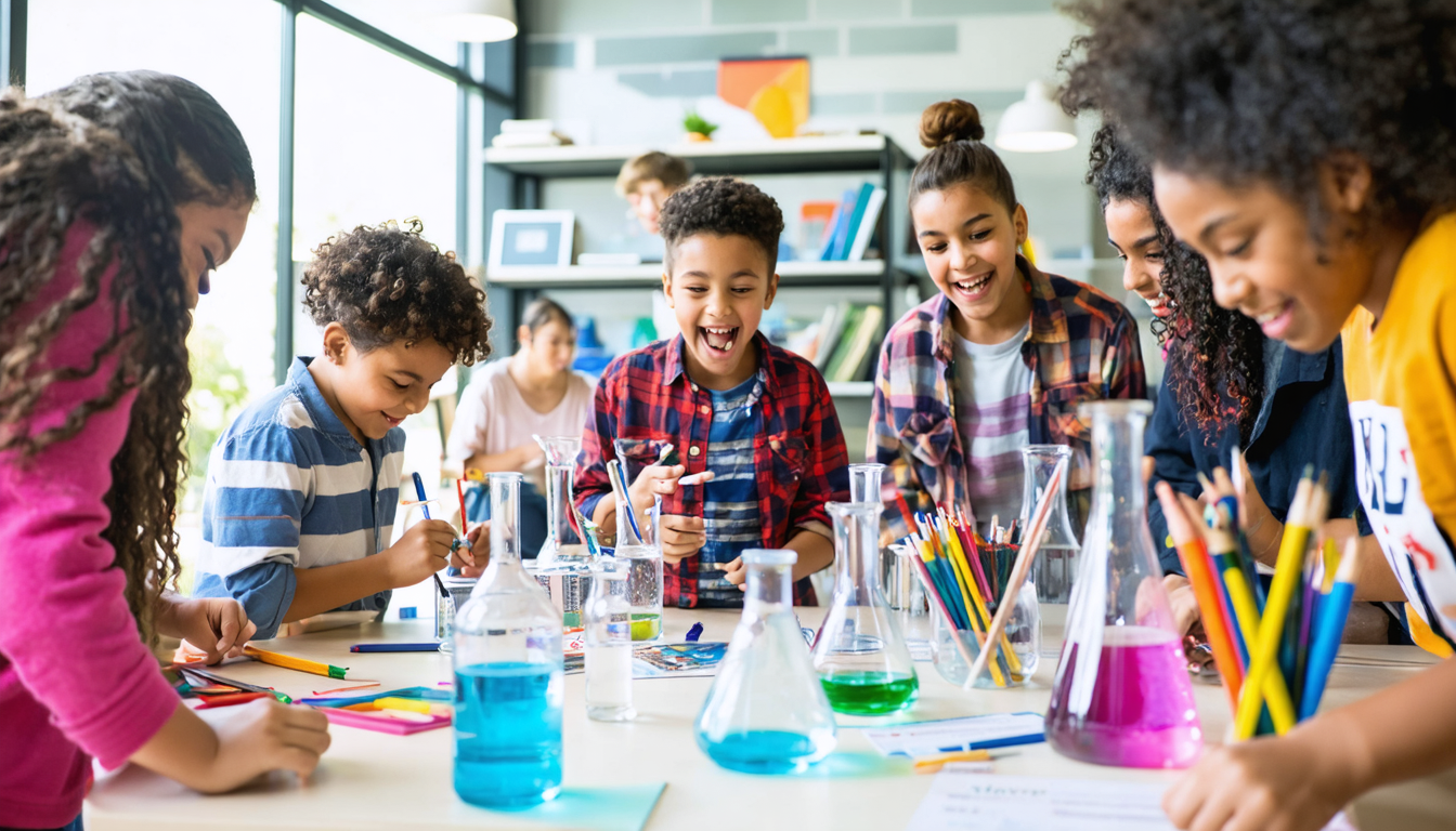 découvrez le programme d'enrichissement du samedi : des ateliers et activités ludiques pour stimuler la curiosité des enfants et adolescents chaque week-end. offrez-leur une opportunité unique de développer leurs talents dans un cadre motivant !