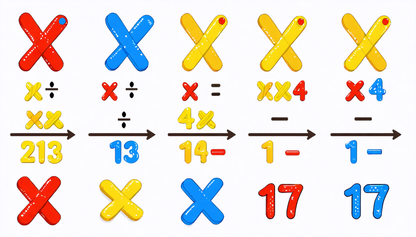 La table de multiplication de 17 décryptée à travers des exemples clairs et accessibles
