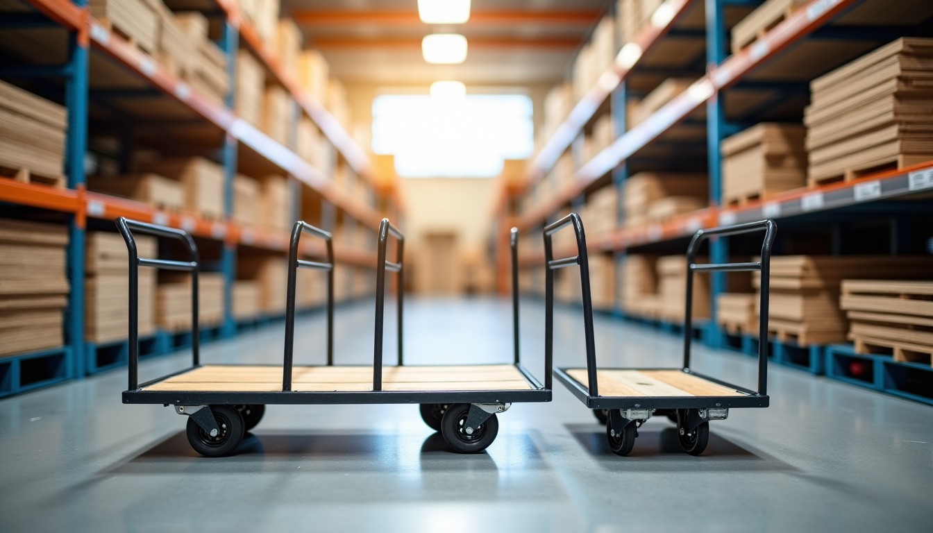 Chariots porte-panneaux : notre comparatif détaillé des modèles disponibles chez Brico Dépôt et Leroy Merlin